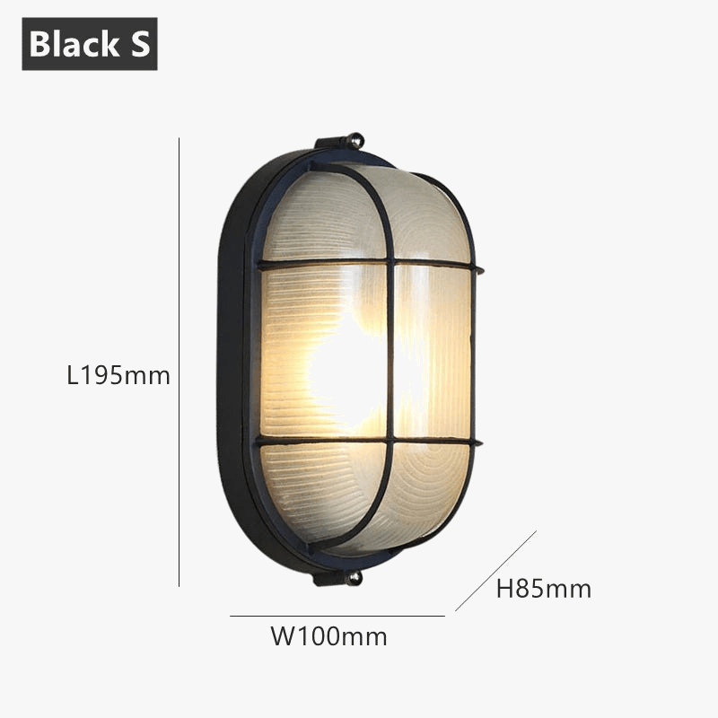 Applique murale extérieure rétro étanche - Vintage & Anti-déflagrante | Marco Lucetti