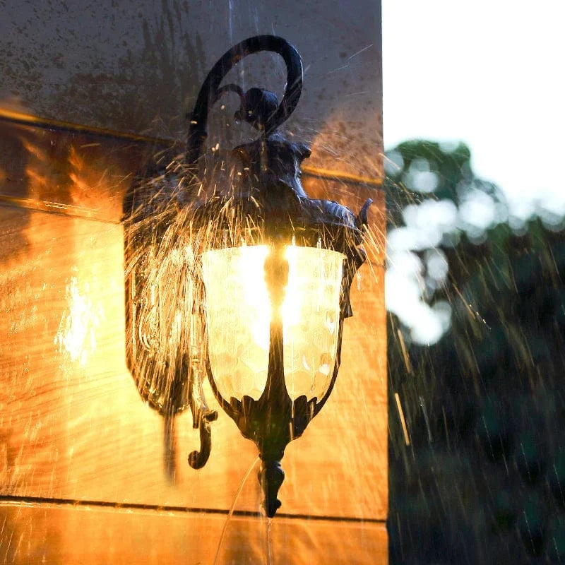 Applique murale extérieure Retro US Style Waterproof Garden Lights | Marco Lucetti