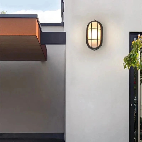 Applique murale extérieure Style Industriel Rétro en Aluminium | Marco Lucetti