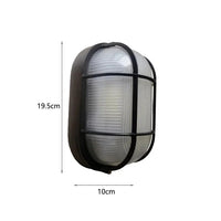 Applique murale extérieure Style Industriel Rétro en Aluminium | Marco Lucetti E27 sans ampoules / B