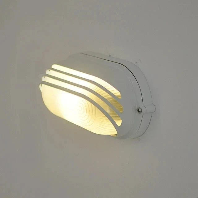 Applique murale extérieure Style Industriel Rétro en Aluminium | Marco Lucetti E27 sans ampoules / E