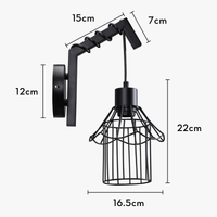 Applique Murale Fer Nordique Moderne | Marco Lucetti