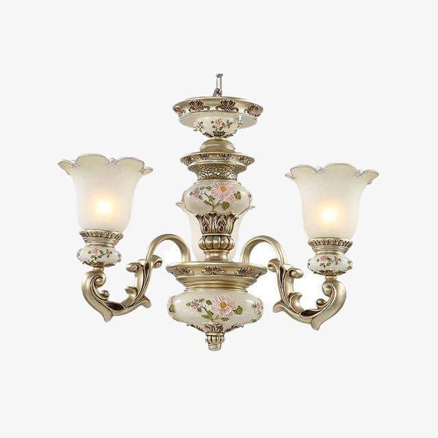 Applique murale florale en résine antique | Marco Lucetti