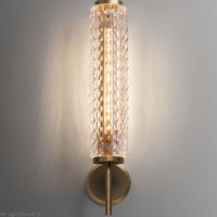 Applique Murale Furla en Verre et Laiton Doré | Marco Lucetti