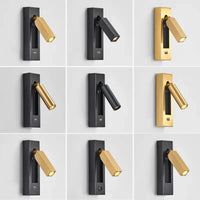 Applique Murale FutureTech avec Chargeur USB et Projecteur LED Rotatif | Marco Lucetti