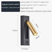 Applique Murale FutureTech avec Chargeur USB et Projecteur LED Rotatif | Marco Lucetti G / Blanc chaud (2700-3500K)