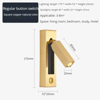 Applique Murale FutureTech avec Chargeur USB et Projecteur LED Rotatif | Marco Lucetti K / Blanc chaud (2700-3500K)