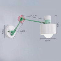 Applique murale Garenne en bois et métal - Style Moderne | Marco Lucetti A - Blanc et vert