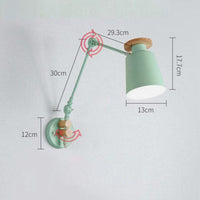 Applique murale Garenne en bois et métal - Style Moderne | Marco Lucetti E - Vert