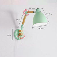 Applique murale Garenne en bois et métal - Style Moderne | Marco Lucetti F - Vert