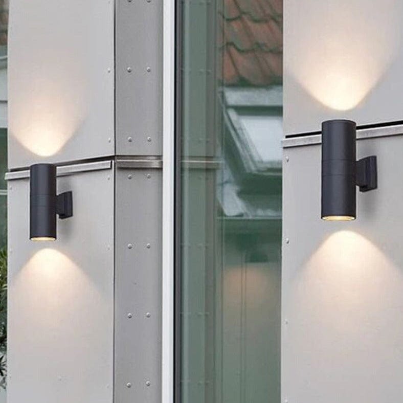 Applique murale géométrique en métal noir Mathurin | Marco Lucetti