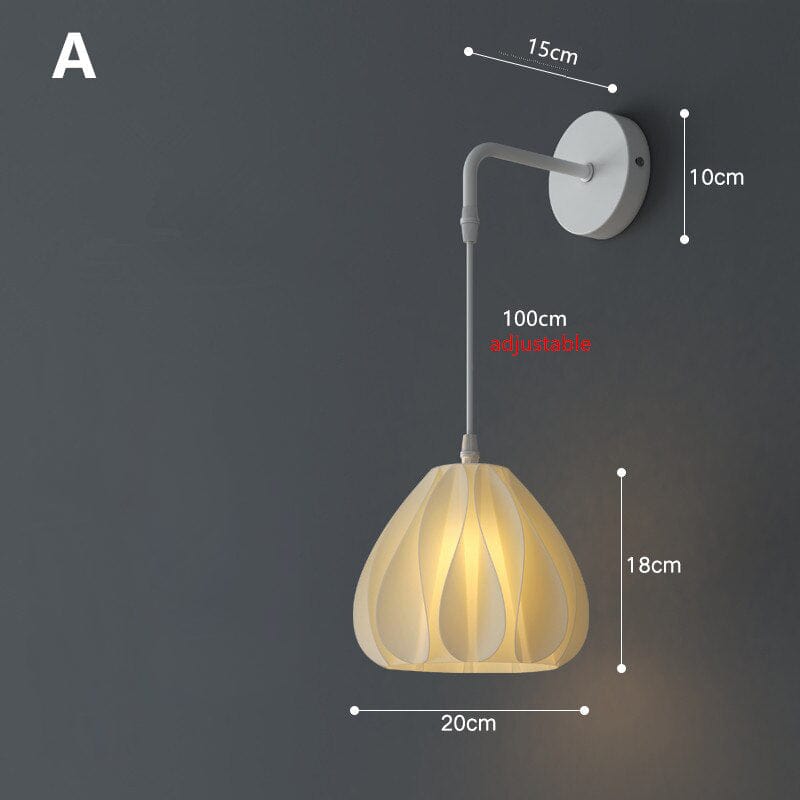 Applique murale Gilor en métal blanc | Marco Lucetti