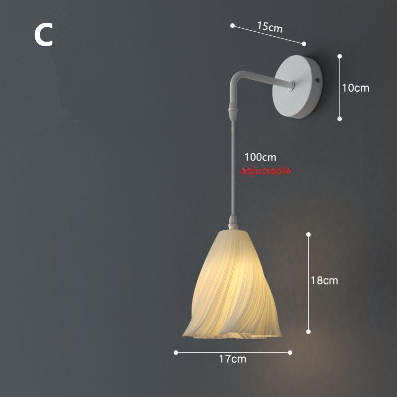 Applique murale Gilor en métal blanc | Marco Lucetti C / Chaude