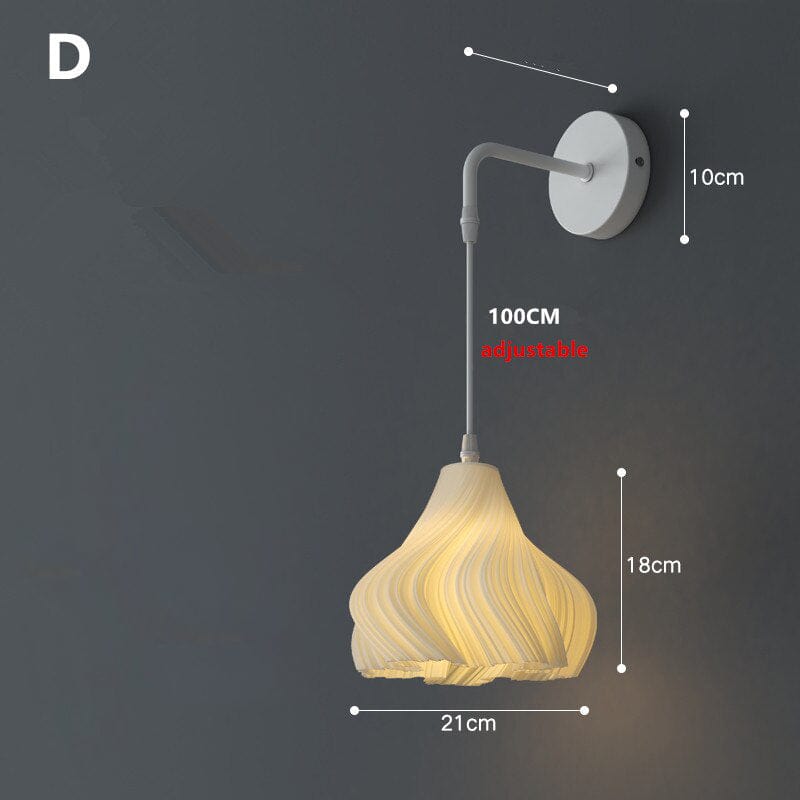 Applique murale Gilor en métal blanc | Marco Lucetti D / Chaude