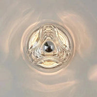 Applique Murale GLALL en Métal Chromé avec Ampoule | Marco Lucetti