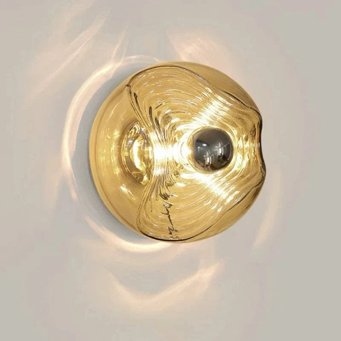 Applique Murale GLALL en Métal Chromé avec Ampoule | Marco Lucetti