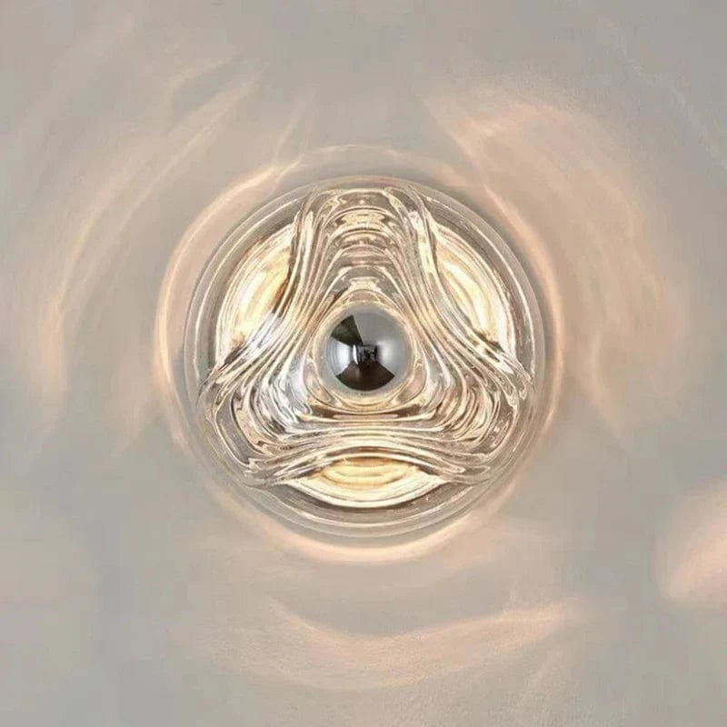 Applique Murale GLALL en Métal Chromé pour Escaliers et Allée | Marco Lucetti