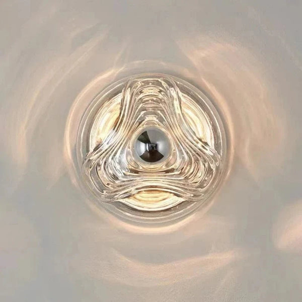 Applique Murale GLALL en Métal Chromé pour Escaliers et Allée | Marco Lucetti