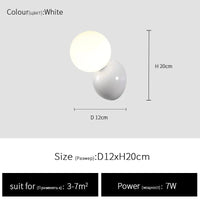 Applique murale Haricot Lait: Design Moderne pour Chambre à Coucher | Marco Lucetti