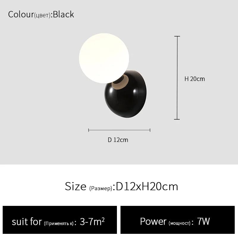 Applique murale Haricot Lait: Design Moderne pour Chambre à Coucher | Marco Lucetti