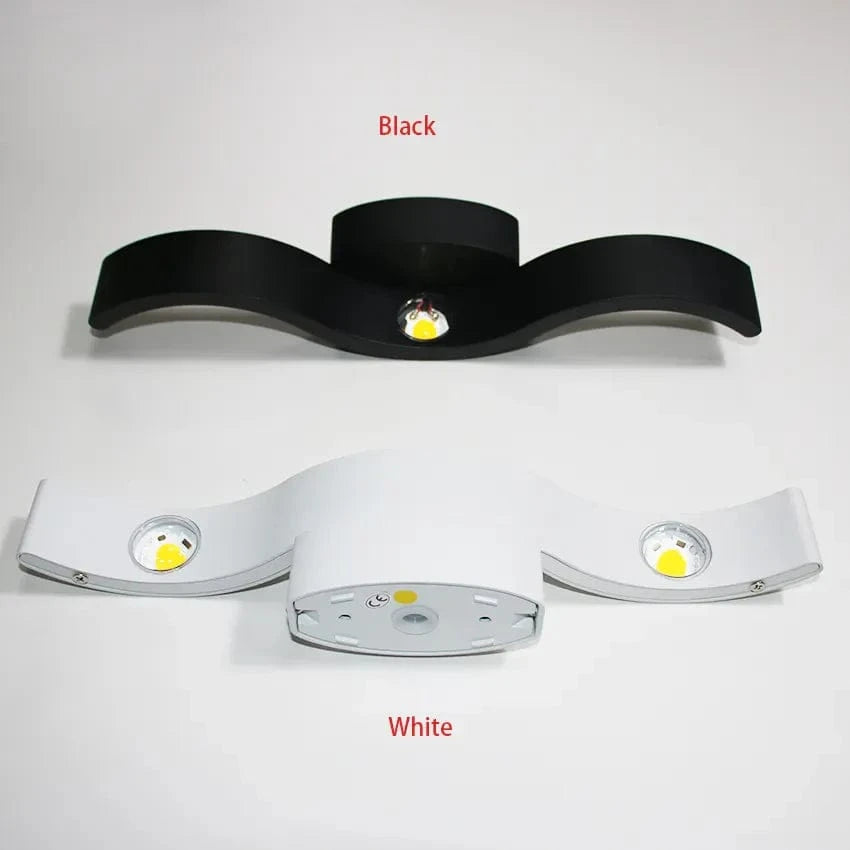 Applique Murale Haut-Bas LED Aluminium | Marco Lucetti