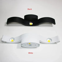 Applique Murale Haut-Bas LED Aluminium | Marco Lucetti