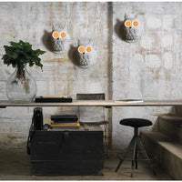 Applique murale hibou nordique en résine postmoderne | Marco Lucetti