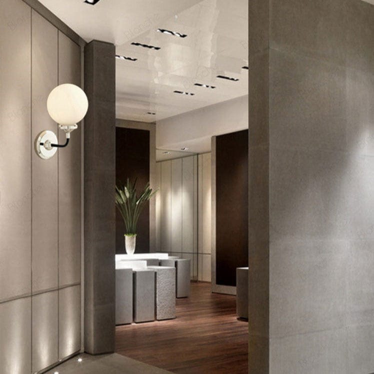 Applique murale Hudson en métal et verre | Marco Lucetti