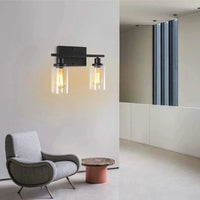 Applique murale industrielle américaine Vintage Style Loft "Edison Art" LED - Verre et fer | Marco Lucetti