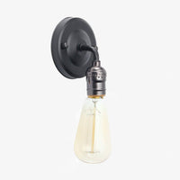 Applique murale industrielle Copper Vintage. | Marco Lucetti Noir