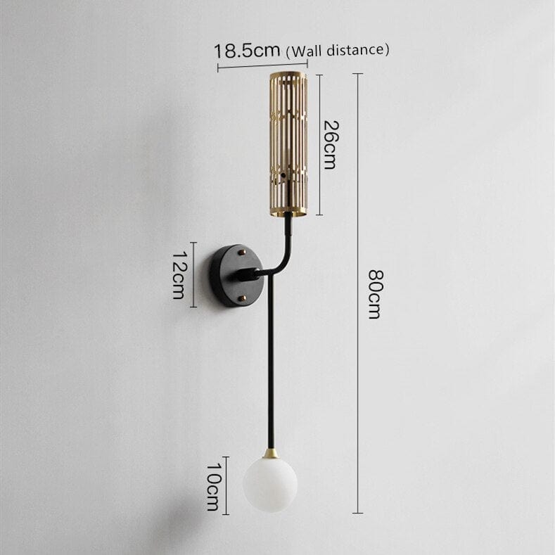 Applique murale industrielle design Gisors 2 lampes | Marco Lucetti