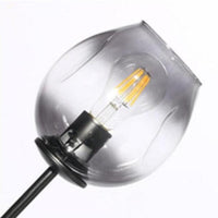 Applique murale industrielle en verre - Indoor Elegant | Marco Lucetti Noir / Gris fumé