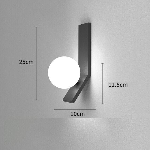 Applique murale industrielle LED "Aroux Lumina" | Marco Lucetti