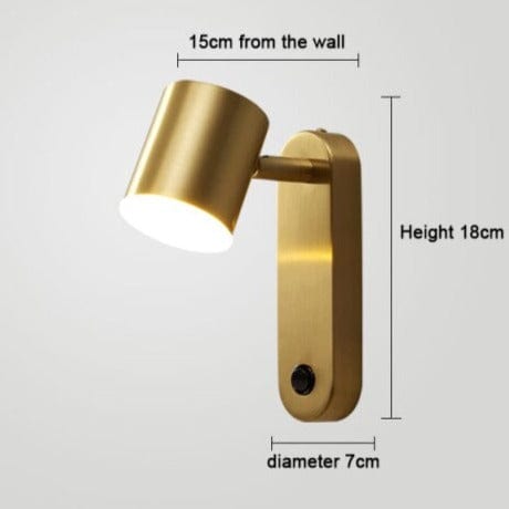 Applique Murale Industrielle Liana | Marco Lucetti