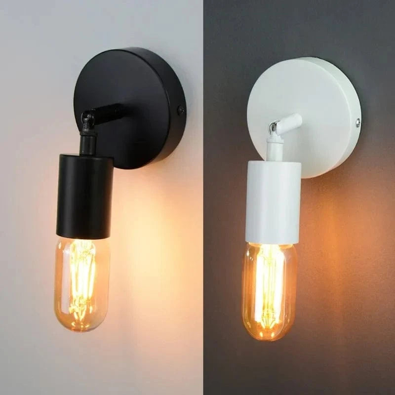 Applique murale industrielle rétro à plusieurs têtes minimalistes LED. | Marco Lucetti