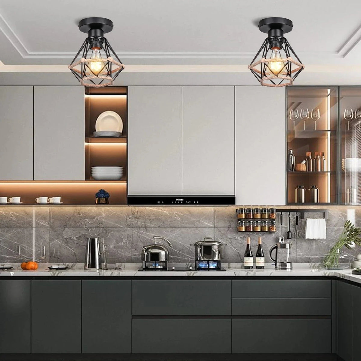 Applique murale industrielle rétro avec abat-jour vintage | Marco Lucetti