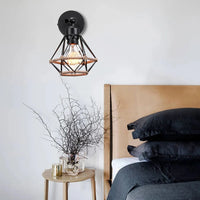 Applique murale industrielle rétro avec abat-jour vintage | Marco Lucetti