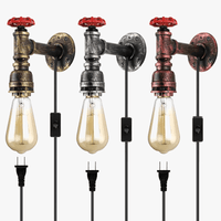 Applique murale industrielle rétro avec tuyau d'eau | Marco Lucetti