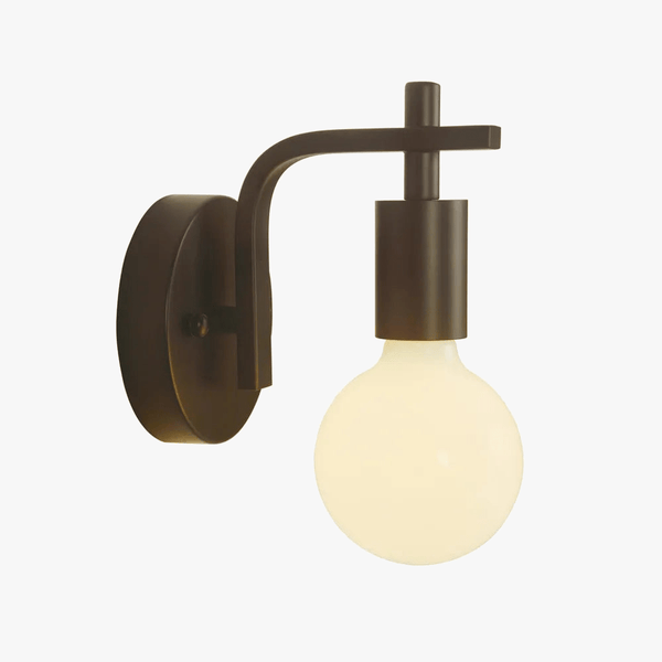 Applique murale industrielle rétro chic | Marco Lucetti Noir