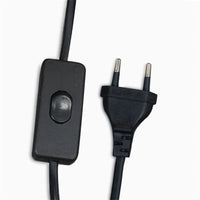 Applique murale industrielle rétro en corde de chanvre avec interrupteur - Style Vintage | Marco Lucetti