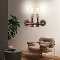 Applique murale industrielle rétro en fer aspect loft | Marco Lucetti