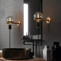 Applique murale industrielle Rétro Punk avec Anneau de Traction - Urban Style | Marco Lucetti Jaune