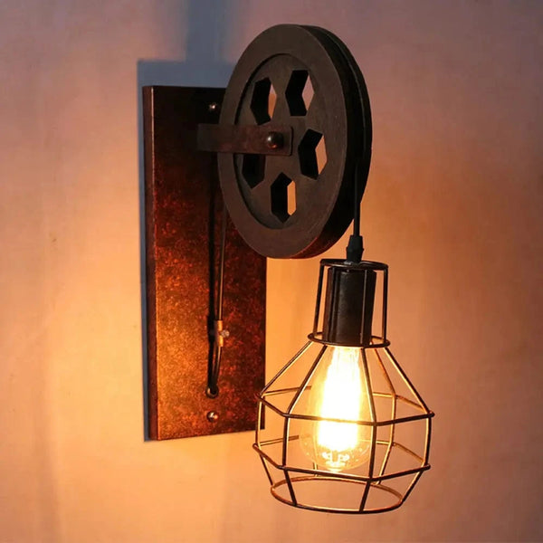 Applique Murale Industrielle Rétro Vintage Loft Café Bar Wandlamp LED | Marco Lucetti