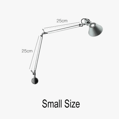 Applique murale industrielle US - noir/argent E27 | Marco Lucetti C