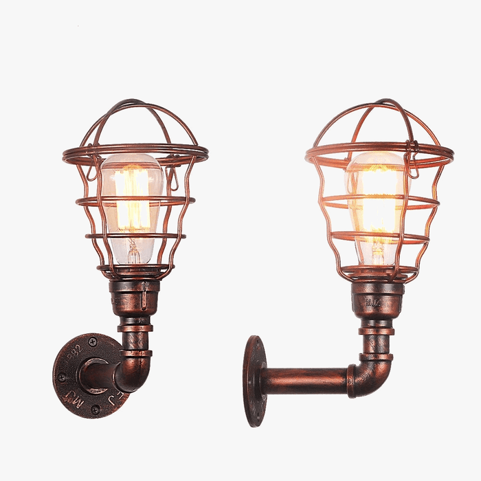 Applique murale industrielle vintage Pipeline Light pour éclairage intérieur | Marco Lucetti