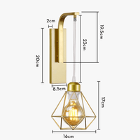 Applique murale industrielle Vintage Supreme | Marco Lucetti