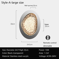 Applique murale italienne de luxe minimaliste contemporaine | Marco Lucetti C