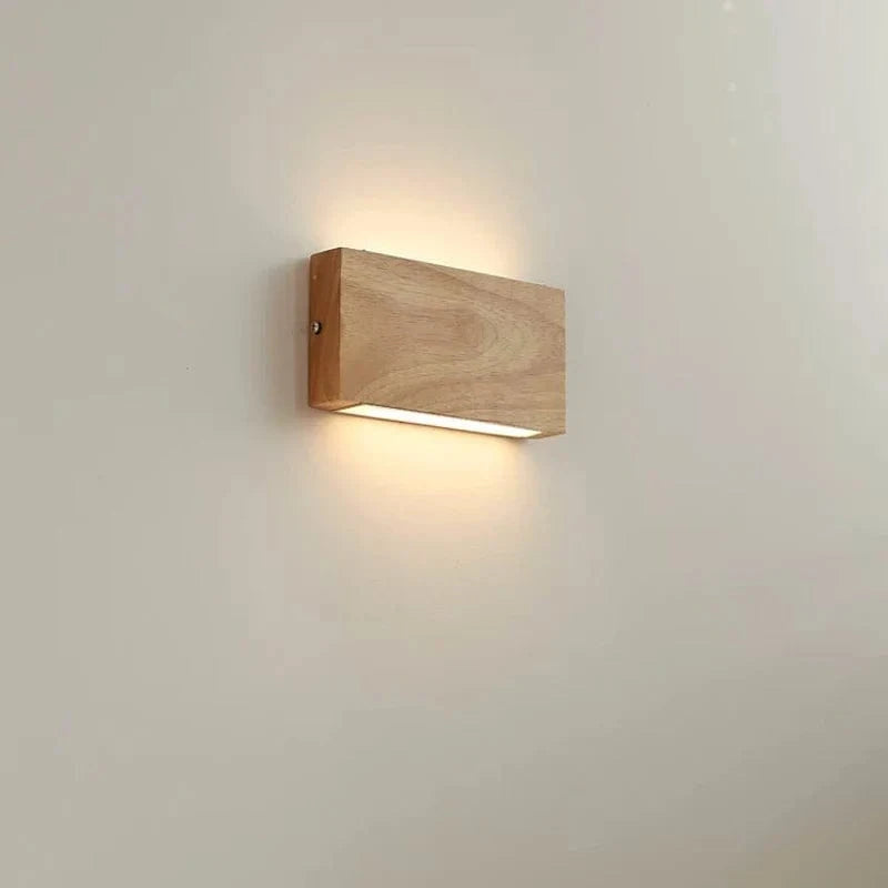 Applique murale Japon bois: déco escalier | Marco Lucetti