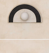 Applique murale japonaise rétro en résine - Édition exclusive | Marco Lucetti C / Blanc chaud (2700-3500K)