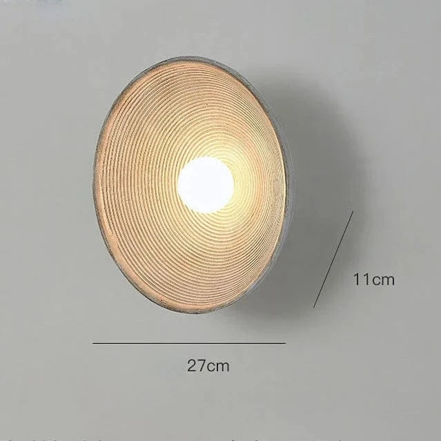 Applique murale japonaise vintage moderne | Marco Lucetti Rétro / Blanc chaud (2700-3500K)